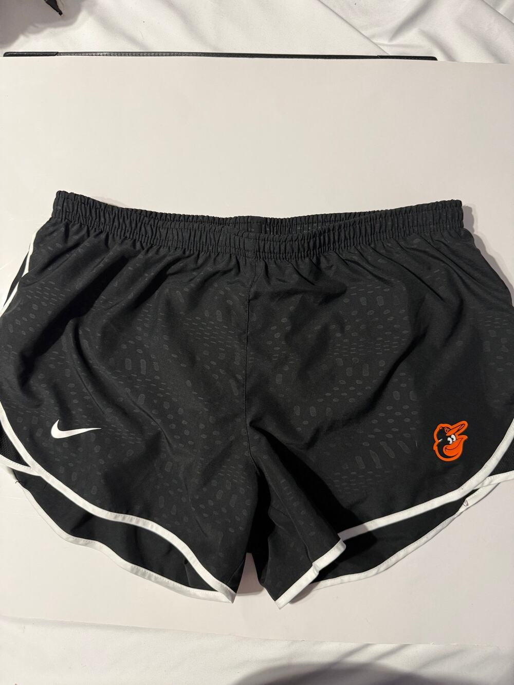 Nike Baltimore Orioles Women’s Large Dri-FIT Black Athletic / running Shorts